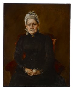 Portrait of My Mother (Sarah Swaim Chase) by William Merritt Chase